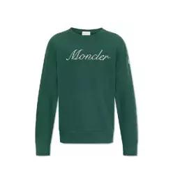 Moncler 로고 패치 크루넥 스웨트셔츠 K10918G0003389AUJ 875 TP943962222