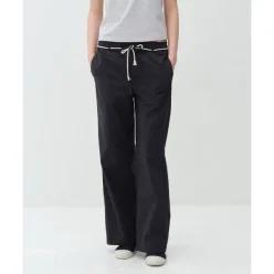 벤시몽 BENSIMON NYLON WIDE BANDING PANTS - FOG NAVY 5008360505 333817