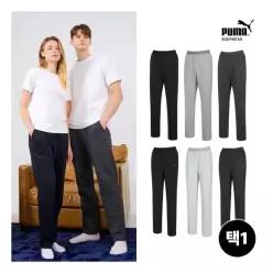 Puma 푸마 남녀 스트레이트핏 테리 홈웨어 팬츠 6컬러 택일 467922