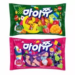 마이쮸 대용량 혼합 4가지맛 800g 2개 (딸기+포도+애플망고+핑크리치)