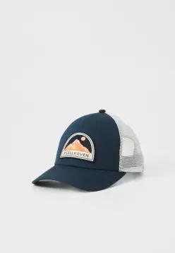 FJALL RAVEN 피엘라벤 배지 롱트라다르케프스 유니섹스 - 모자 네이비 7668723