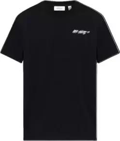 26SS 오프화이트 반팔 티셔츠 OFFLOGOSSSLIMTEE44MAA027S26J009001 BLACK