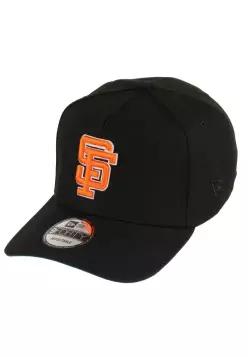 뉴에라 뉴 에라 샌프란시스코 자이언츠 MLB 9포티 조절 가능 모자 - 검은색 7482318