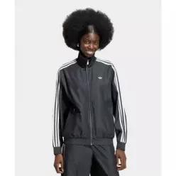 브랜드정품 아디다스 ADIDAS 서머 글로우 라이트 데님 파이어버드 트랙탑 - 미디엄블랙데님 KW8758 175292