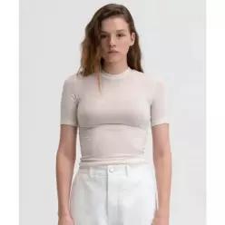 벤시몽 BENSIMON TENCEL WOOL HALF SLEEVE - IVORY 5000633236 333953