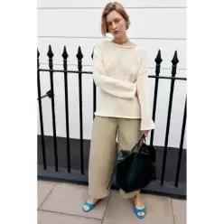 ZARA VOLUME CULOTTE 퀼로트S 큐롯 - Sand 샌드 2949/227/711