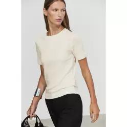마시모두띠 브랜드관 코튼 블렌드 반팔 티셔츠 068691077121421218