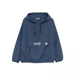 네이버후드 logo print hooded jacket 11943460602120 TP723847769