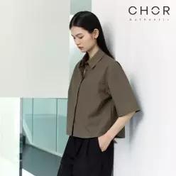 코어 어센틱 하프 슬리브 셔츠 2종