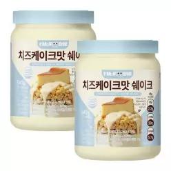 아임푸디 맛있는 치즈케이크맛 단백질 쉐이크 고단백 저당 프로틴 단백질보충제 2개