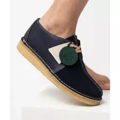 CLARKS ORIGINALS 남성 데저트 트렉 - 네이비 스웨이드 26186650