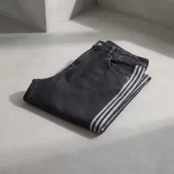 아디다스 MUST IT_ 파이어버드 데님 숏 바지 팬츠 TRUBLC KD2916