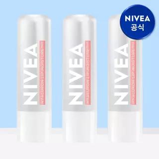 니베아 립케어 히알루론 로제 5.2g 3개