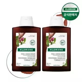 클로란 퀴닌 에델바이스 샴푸 200ml 2개