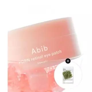 매장정품 ABIB PDRN 레티날 아이패치 글로우 젤리 60ea + 약산성핏 마스크팩 1EA