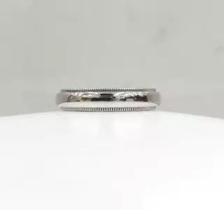티파니앤코 밀그레인 밴드링 플래티늄 4MM 6.5호 133487337