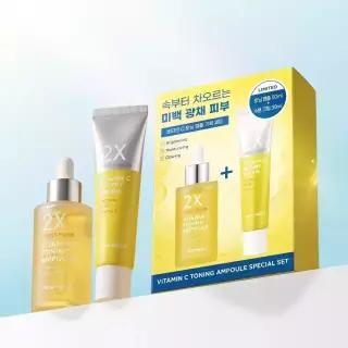 비타민C 토닝 앰플 기획세트 (앰플50ml,크림30ml)
