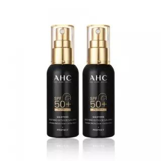 2개 AHC 마스터즈 수딩 아웃도어 선 스프레이 55ml2개 4205923