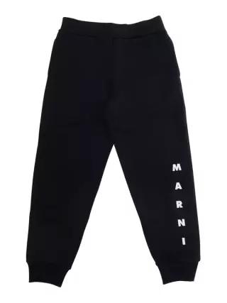 MARNI KIDS 마르니 키즈 블랙 캐주얼 팬츠