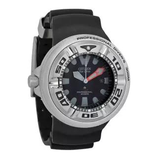 Citizen 시티즌 프로페셔널 다이버 레프티 블랙 다이얼 남성용 시계 BJ8050-08E 713372