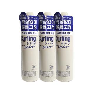 미쟝센 컬링 매트 볼륨 헤어 픽서 200ml x3개
