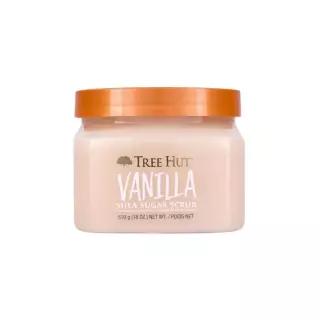 Tree Hut 바닐라 바디 스크럽, 각질 정돈 슈가 비건, 532.3ml(18온스) 447813