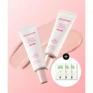 INNISFREE 데일리 UV 톤업 노세범 선크림 핑크 2개 131175566B 986295