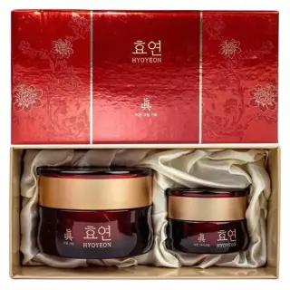 효연 여자선물 부모님 어버이날선물 여성 화장품세트 자양 진 크림 50ml 기획 1세트