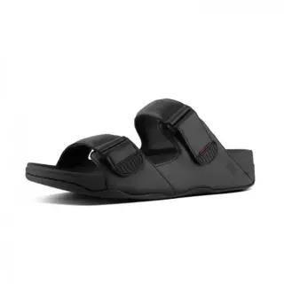 핏플랍 Fitflop 남성 고흐 목 슬라이드 인 레더 L05-001