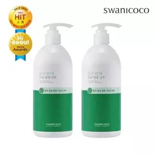 스와니코코 편백나무 샴푸 500g+500g (두피 영양케어/탈.모.증상 완화 도움)