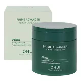 오휘 프라임 어드밴서 디에이징 피디알엔 쿨링 겔 패드 140ml(70매) /PDRN