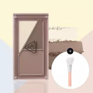 3CE 레이어 잇 올 컨투어 팔레트+컨투어 브러쉬