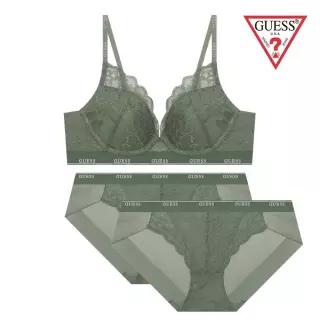 게스 언더웨어 글램 레이스 노와이어 브라1팬티2 속옷세트 GCWBR813KHGCWBP813 OUX993 RTZ675
