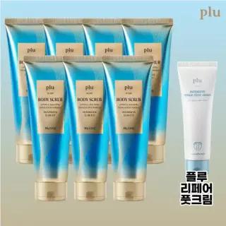 플루 슬림핏 바디스크럽 180gx7+풋크림100g