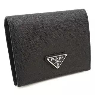 PRADA 26FW 스몰 사피아노 레더 반지갑 1MV204 QHH F0632