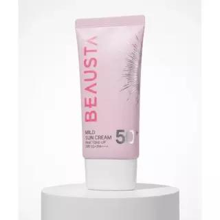 BEAUSTA 핑크 톤 업 마일드 선크림