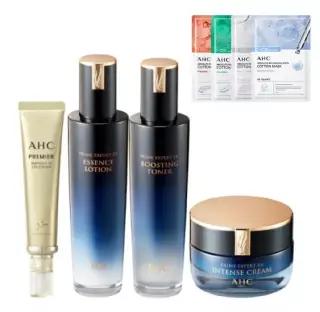 AHC기초세트 스킨 로션 영양크림 아이크림 4종 마스크팩