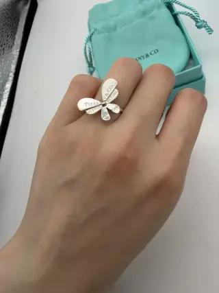 미국 티파니 앤 컴. 새 크기 4 러브 버그 나비 반지 257499094969