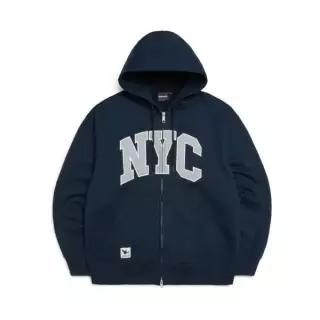 마크곤잘레스 MARK GONZALES NYC 아플리케 후드 집업 - NAVY Z261UZH040065 492658
