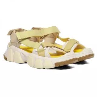 오니츠카타이거 DENTIGRE BELTED MINERAL BROWN WHEAT YELLOW