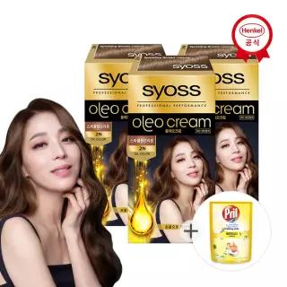 새치염색약 올레오 x3개 2N 스파클링브라운_300g증정