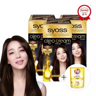 새치염색약 올레오 x3개 5N 코코아브라운_300g증정