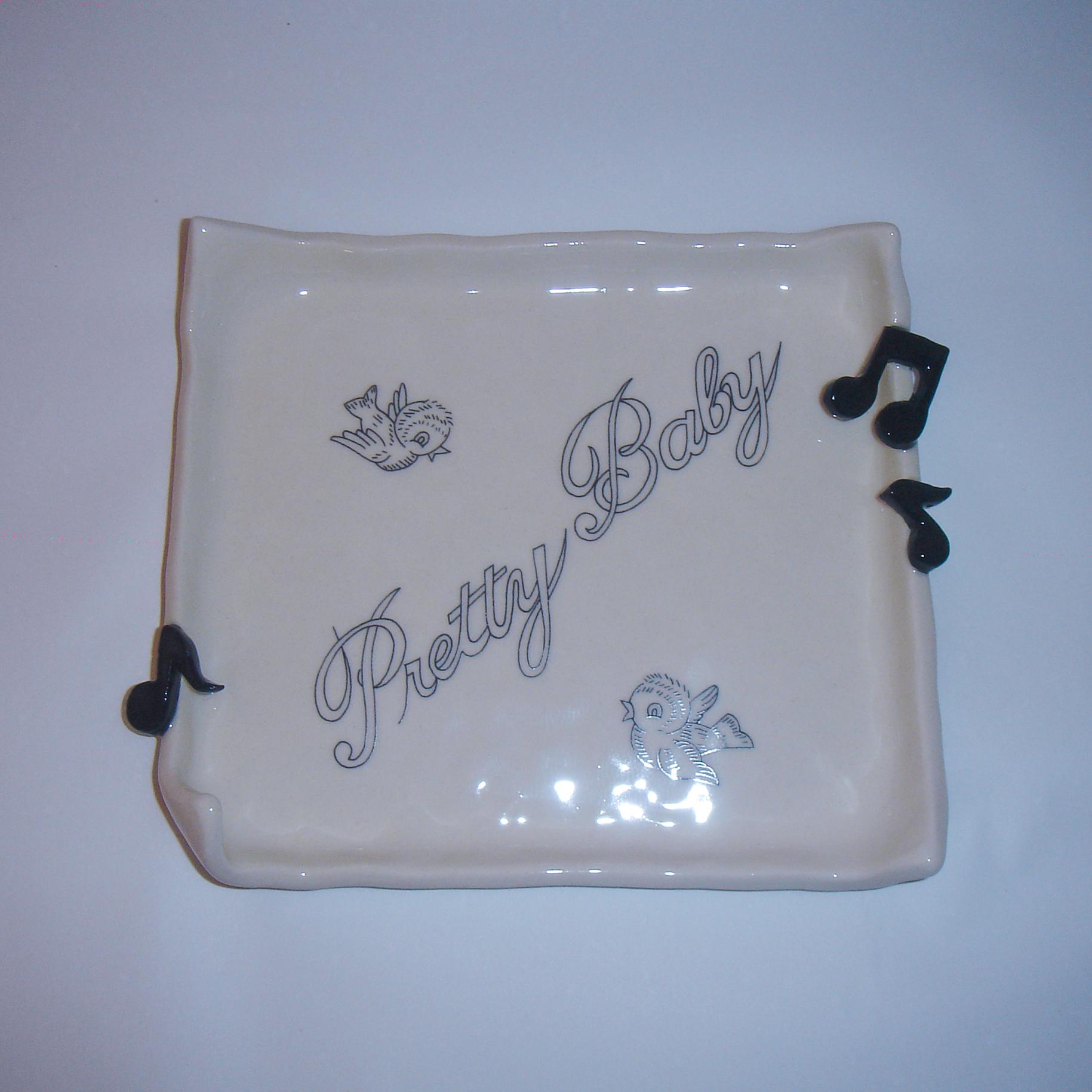 Melody tray - black
