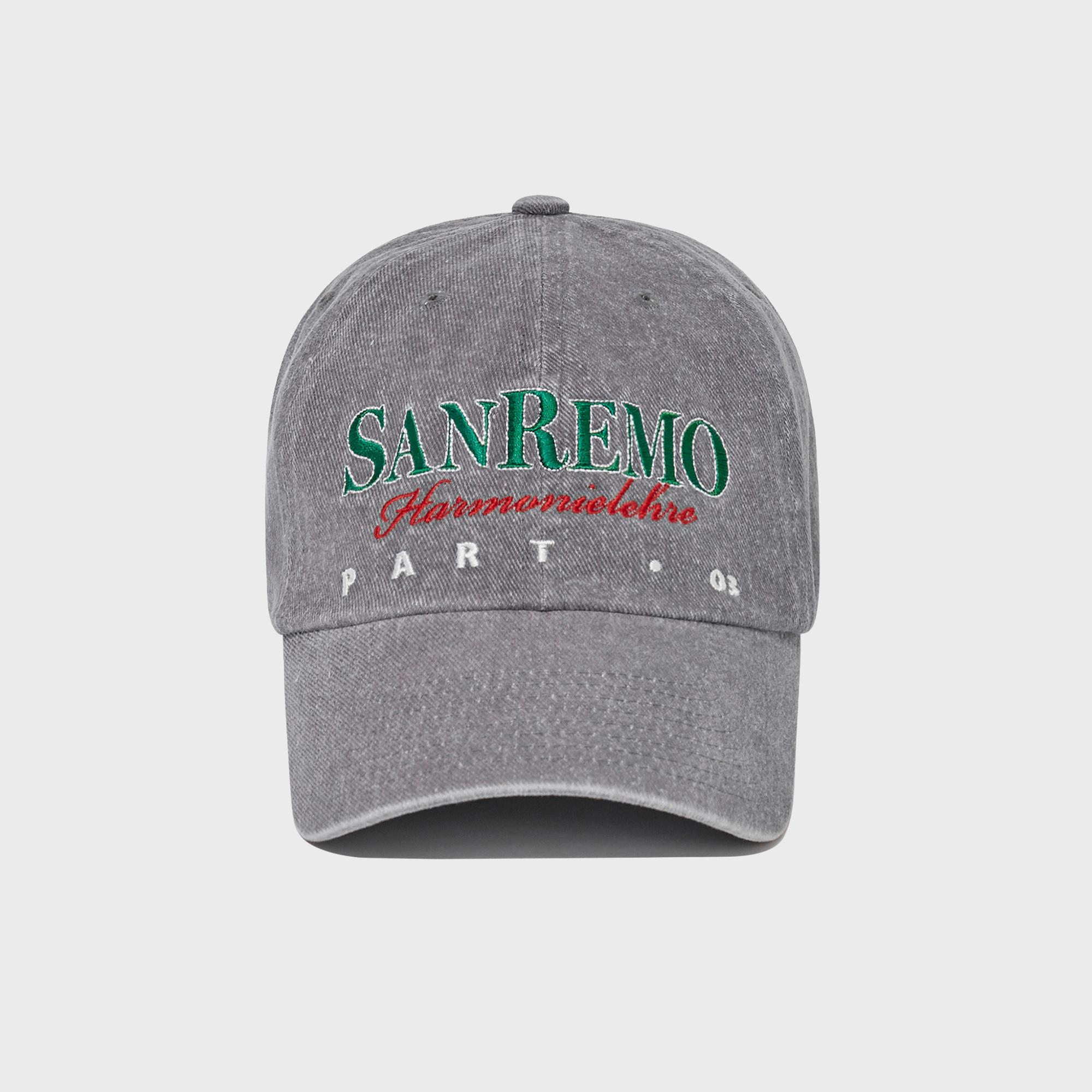 Sanremo Cap Charcoal
