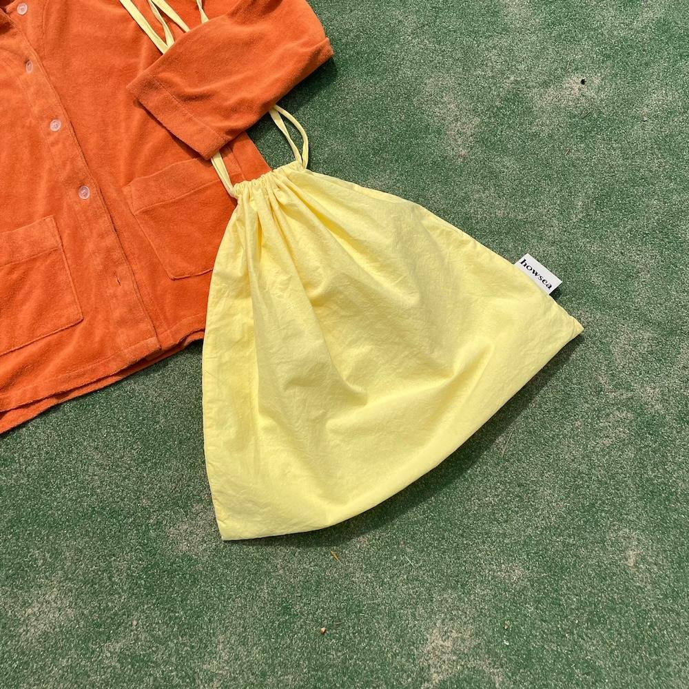 스트링 파우치 백 String pouch bag_ baby yellow
