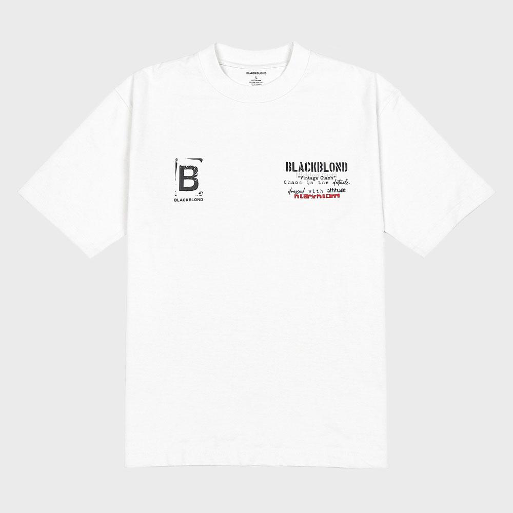 BBD Vintage Clash Pigment T-Shirt (Vintage White)