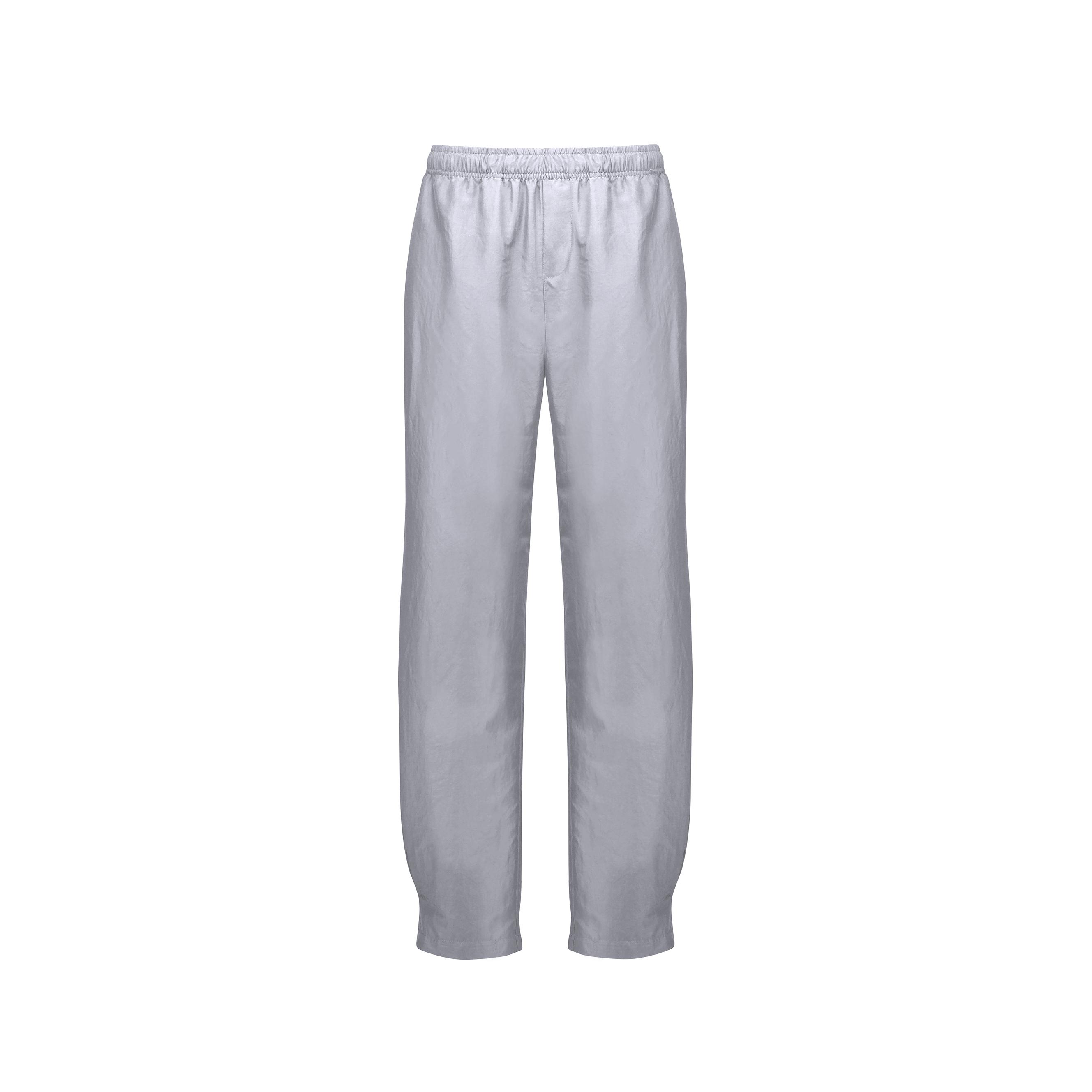 SOFT CURVED PANTS (LIGHT GRAY)