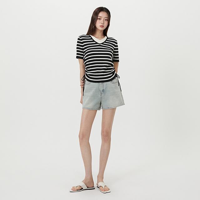 빈티지 원싱 미니 데님쇼츠 AR2DP580