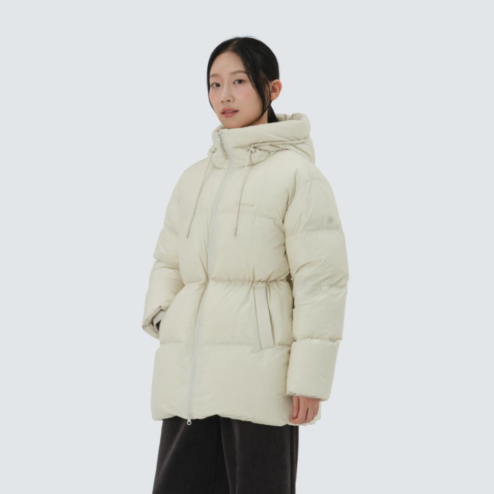 퍼피나 여성 중기장 헤비 다운 자켓 Sand Beige (S25WWFDJ23)