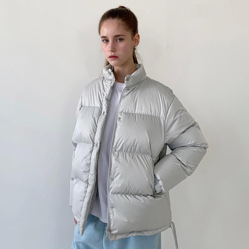 Down Puffer Jacket (space silver)